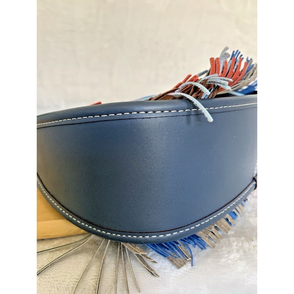 COACHTOPIA  Ergo Bag In Upcrafted Leather With Fringe CN960 - Picture 11 of 14